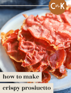 Crispy prosciutto pin image