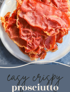 Crispy prosciutto pin photo