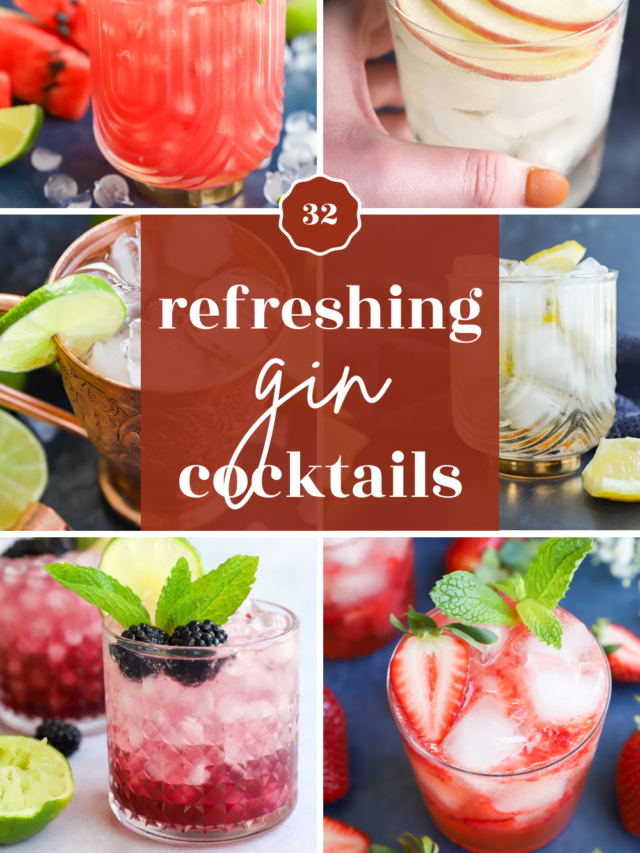 easy gin cocktails