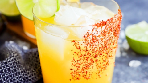 Passion Fruit Margaritas • The Crumby Kitchen