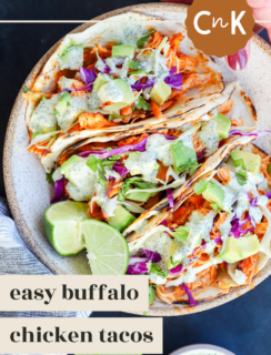 buffalo chicken tacos pinterest image