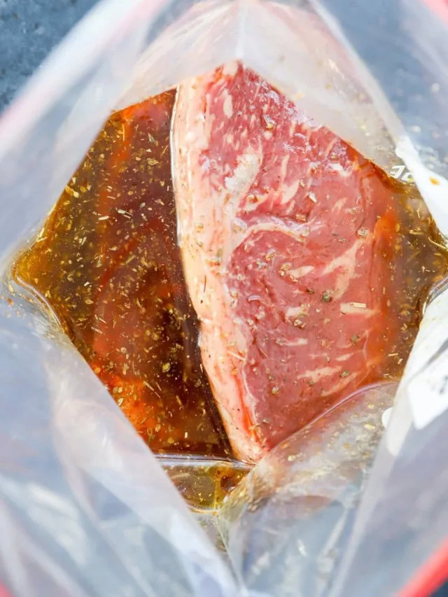 3-ingredient steak marinade