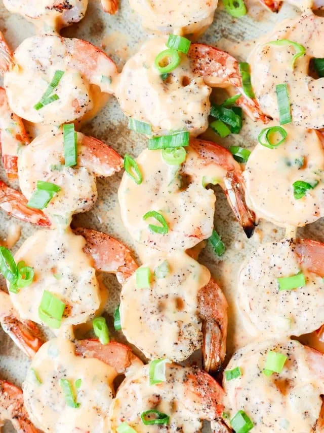 grilled bang bang shrimp