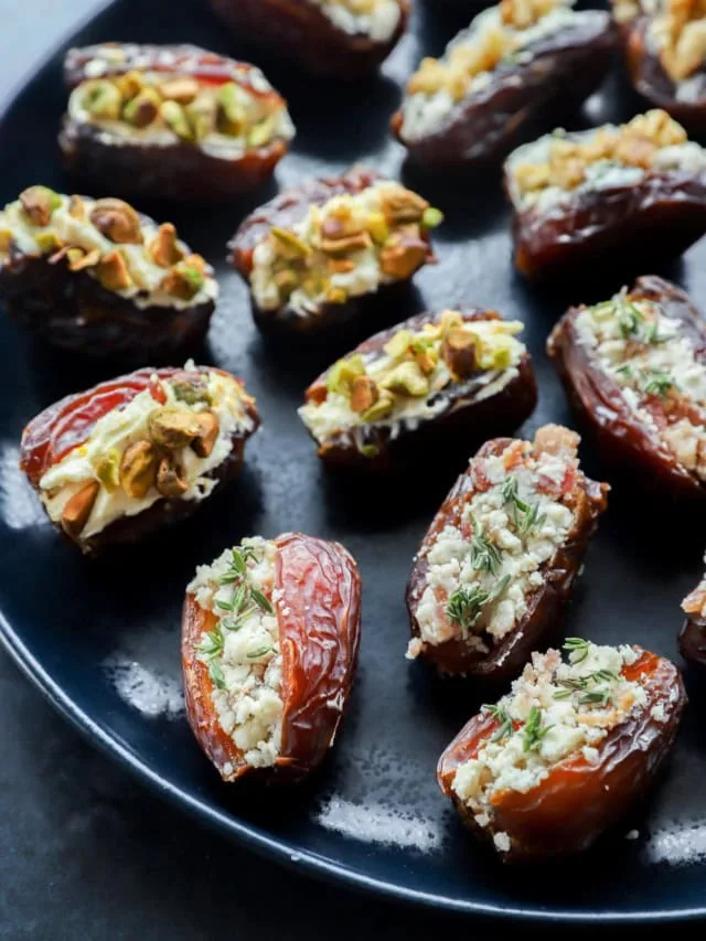 stuffed dates 4 ways