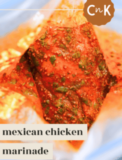 mexican chicken marinade pinterest image