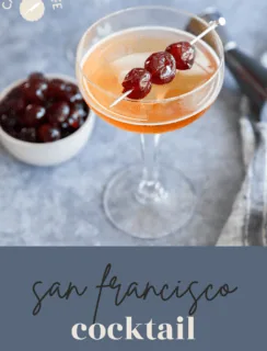 San Francisco Cocktail pinterest image