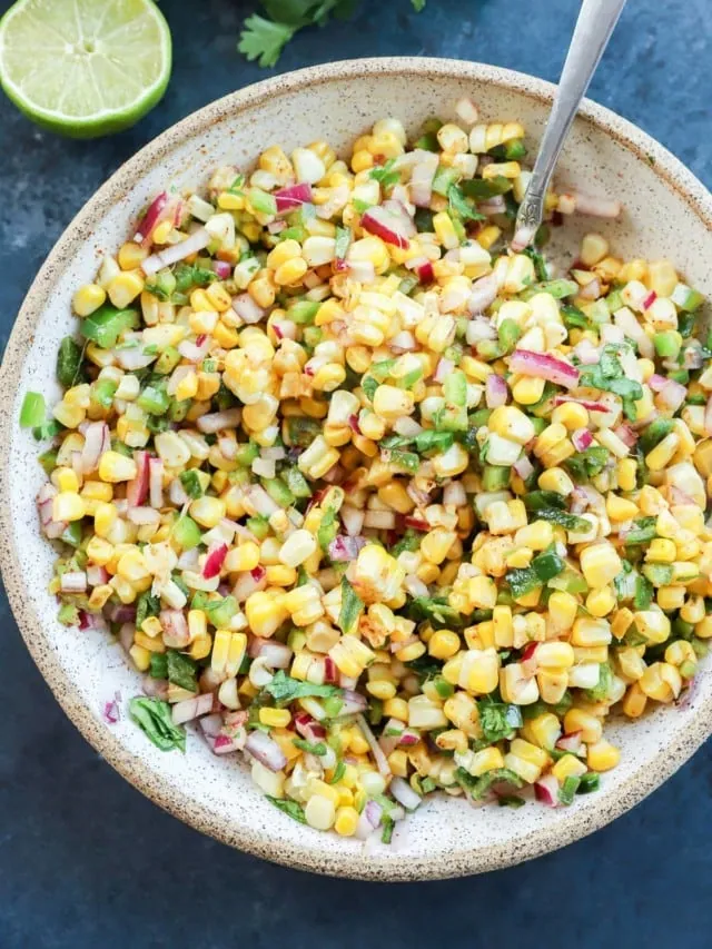 roasted chili corn salsa