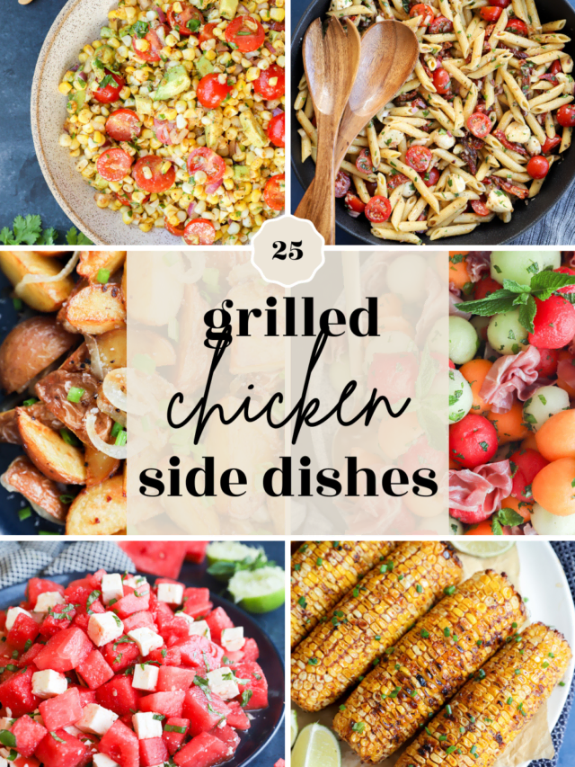 the best side dishes for grilled chicken