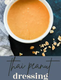 thai peanut dressing pinterest image