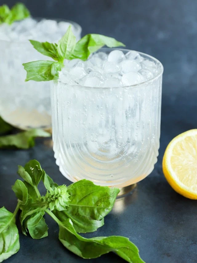 gin basil smash