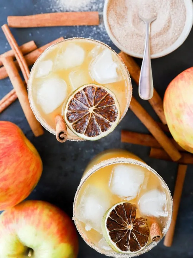 apple cider margarita