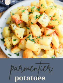 parmentier potatoes pinterest image