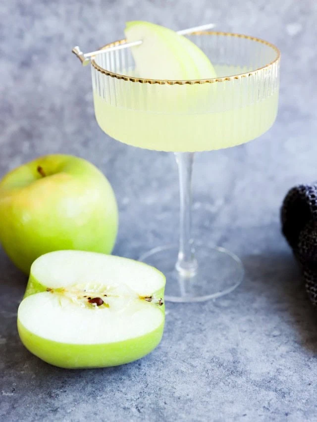 fresh apple martini