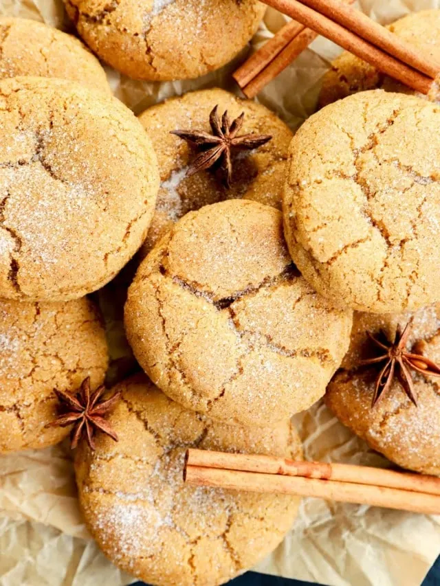 pumpkin pie spice cookies