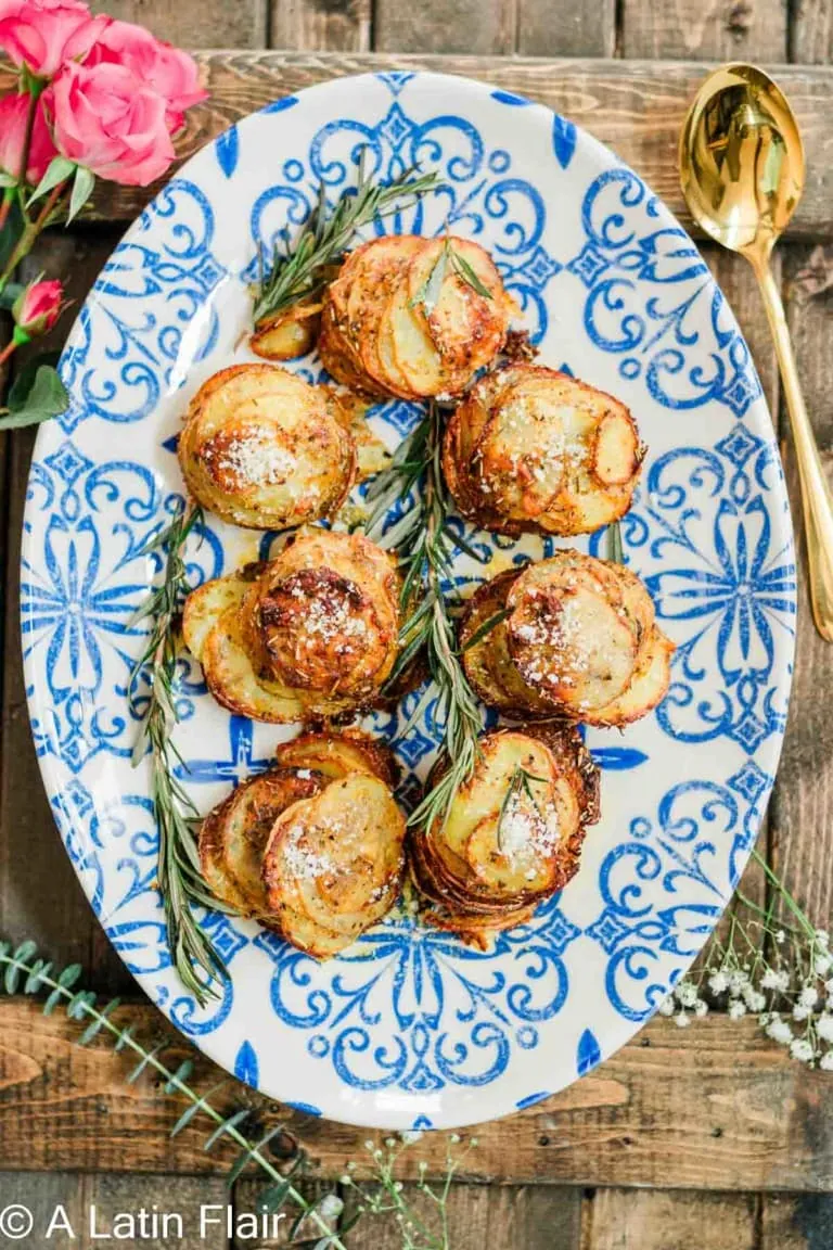 crispy muffin tin potatoes image