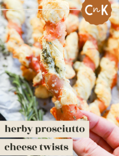 prosciutto cheese twists pinterest image