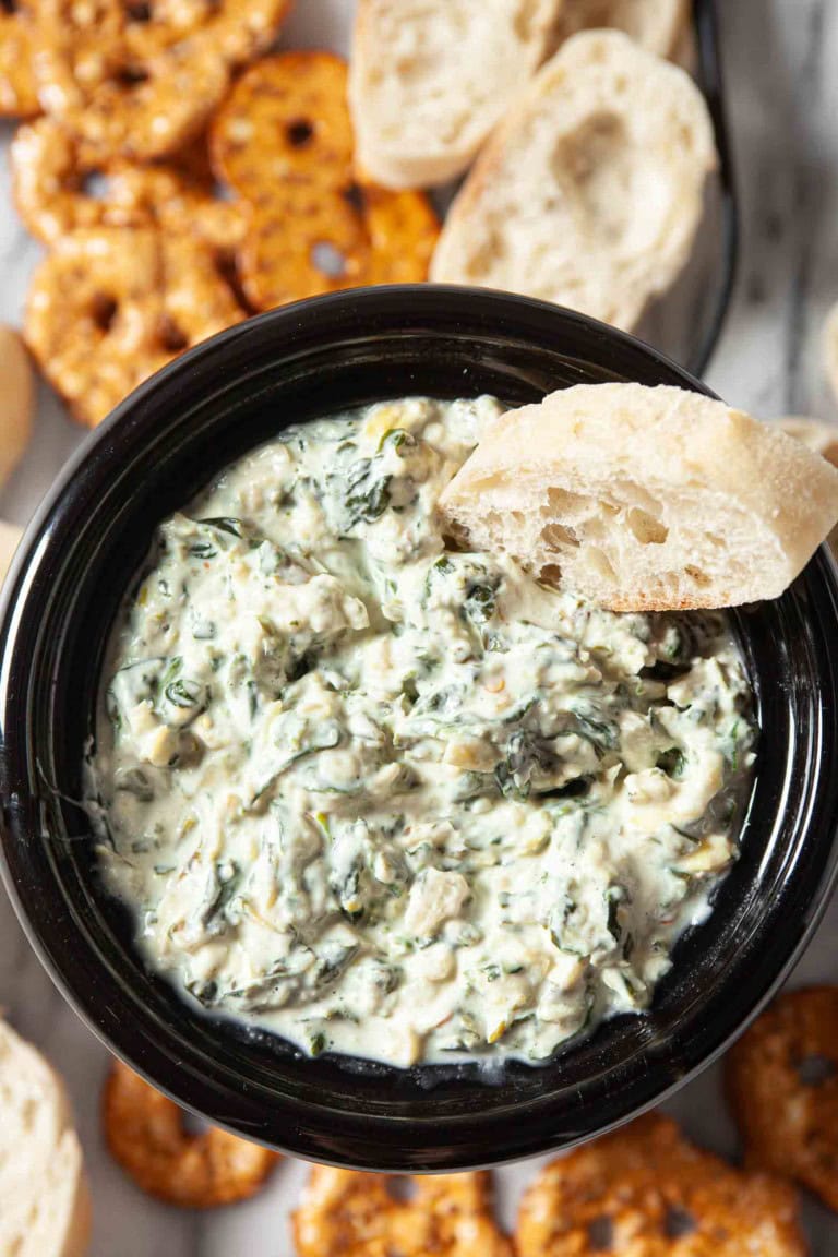 hot spinach artichoke dip