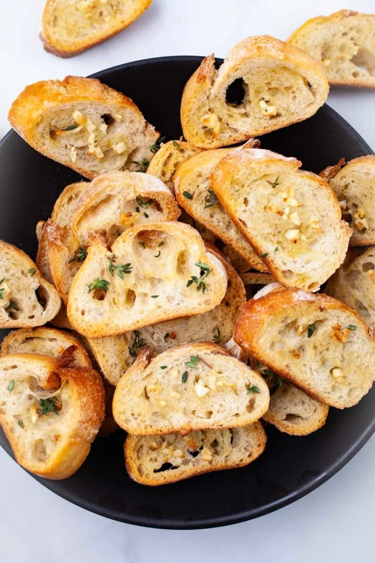 garlic crostini