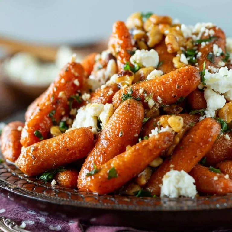 spiced air fryer baby carrots