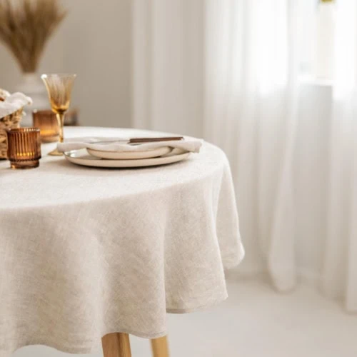 french linen tablecloth