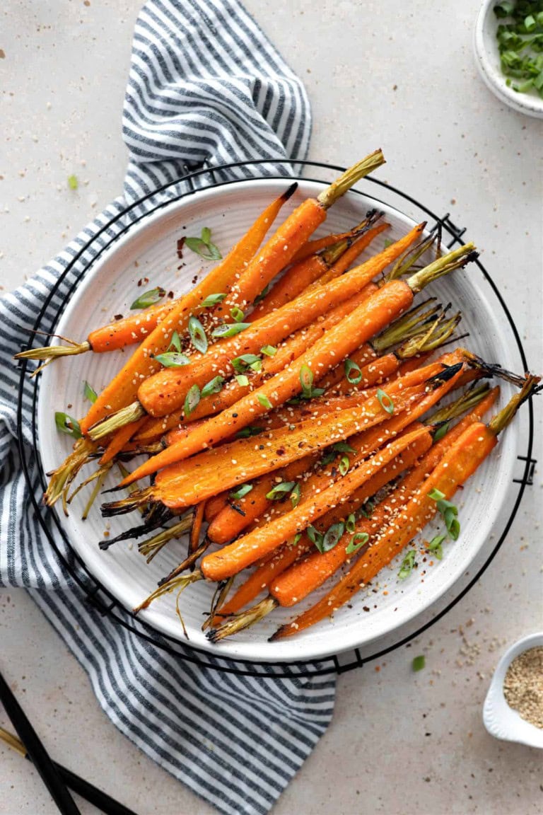 miso glazed carrots