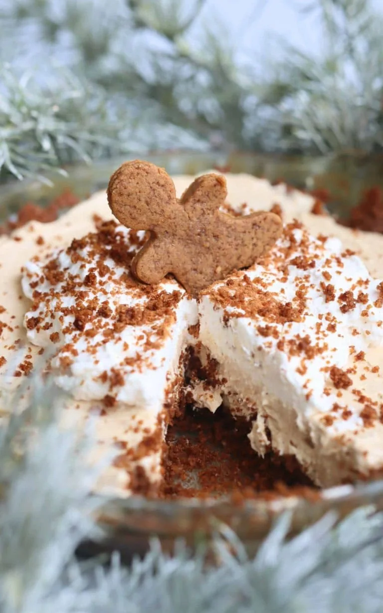 no bake gingerbread cream pie gluten free