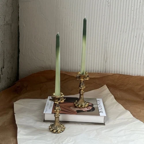 ombre tappered candlesticks