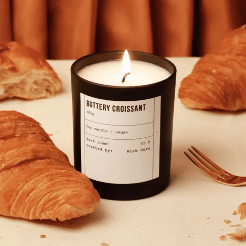 croissant candle