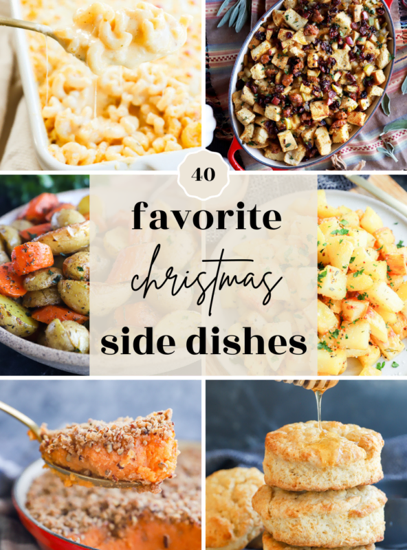 christmas side dishes pinterest image