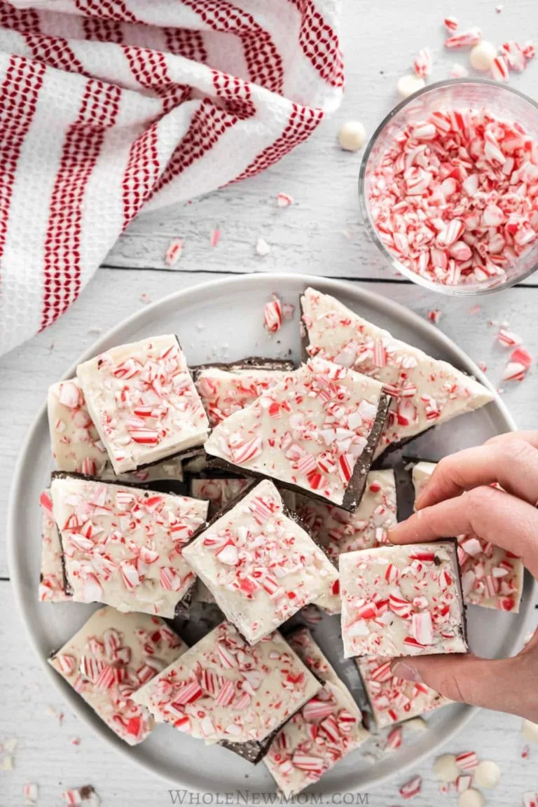 sugar free peppermint bark