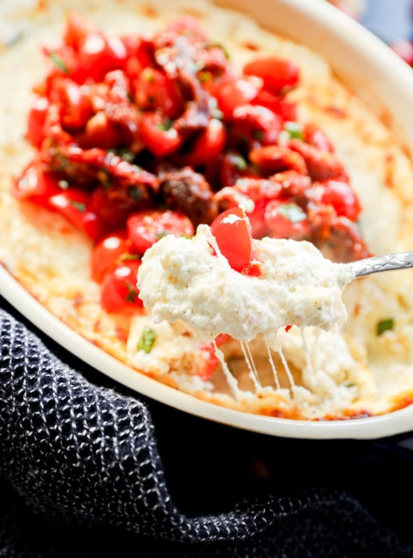 Baked Goat Cheese Dip