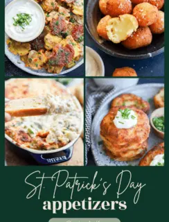 St Patrick's Day pinterest graphic