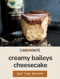 baileys cheesecake pinterest image