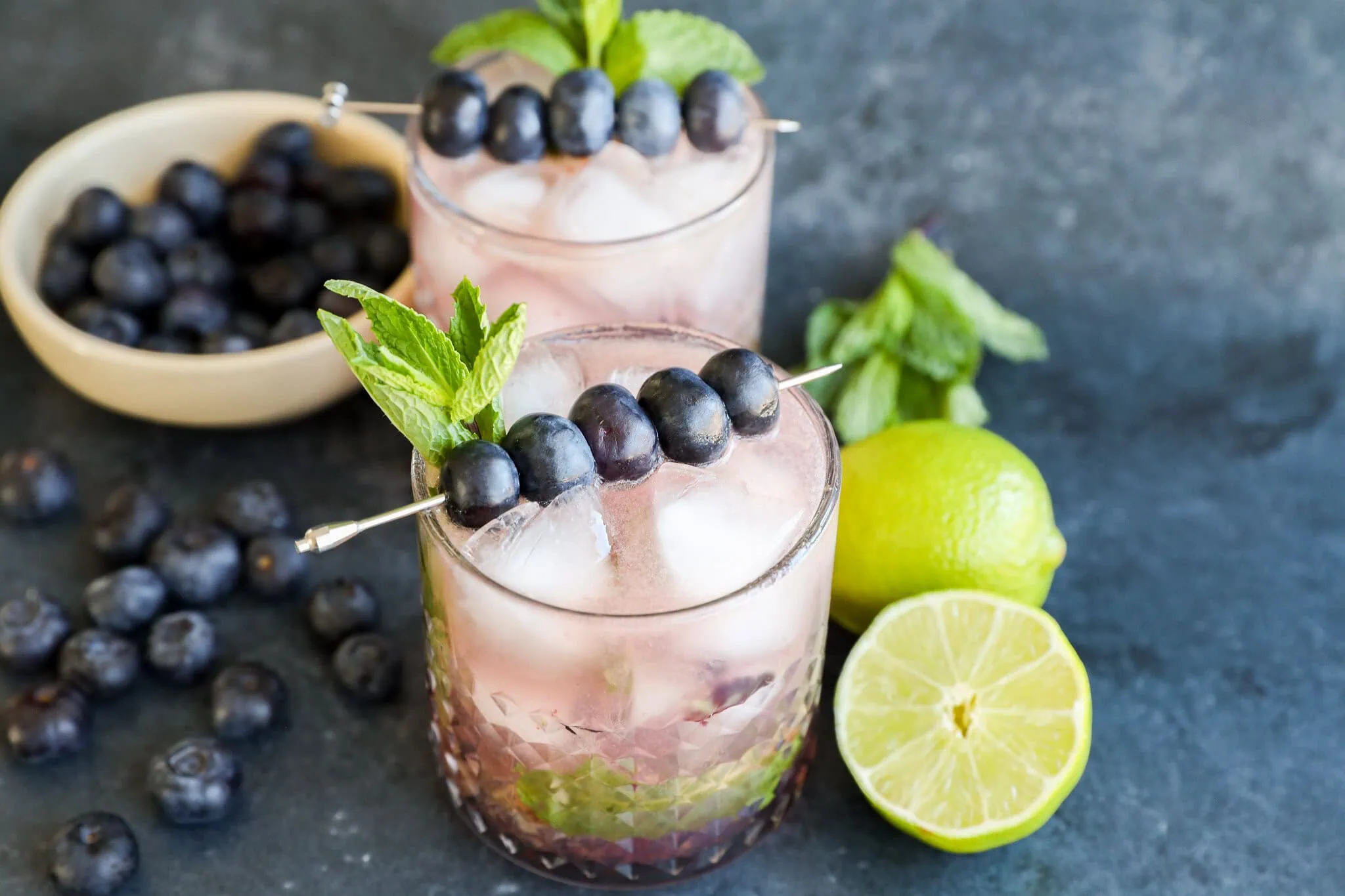 blueberry mojito social media horizontal image